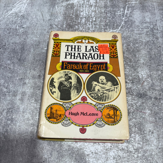 farouk of egypt book, by hugh mcleave, 1970 Hardcover image 1