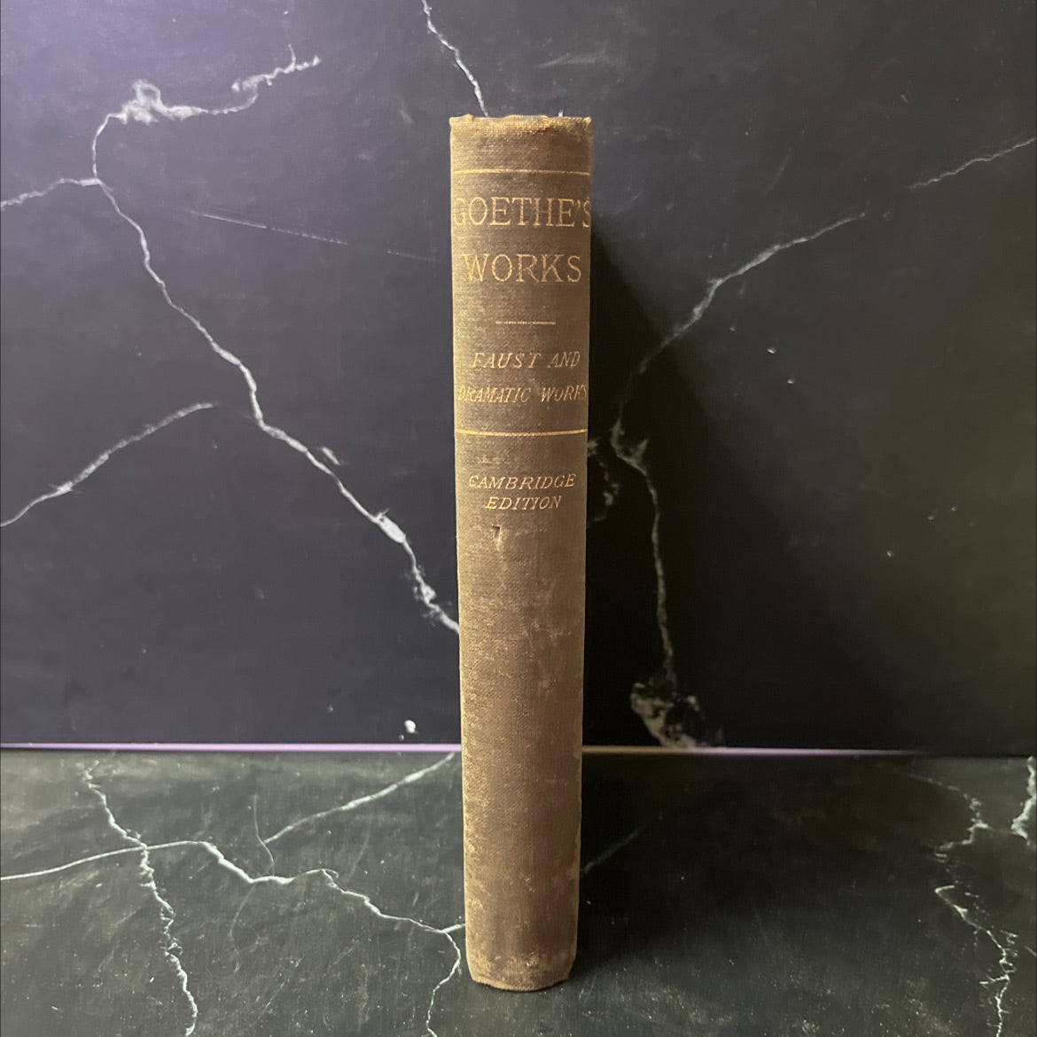 faust: a tragedy book, by johann wolfgang von goethe, 1884 Hardcover image 4