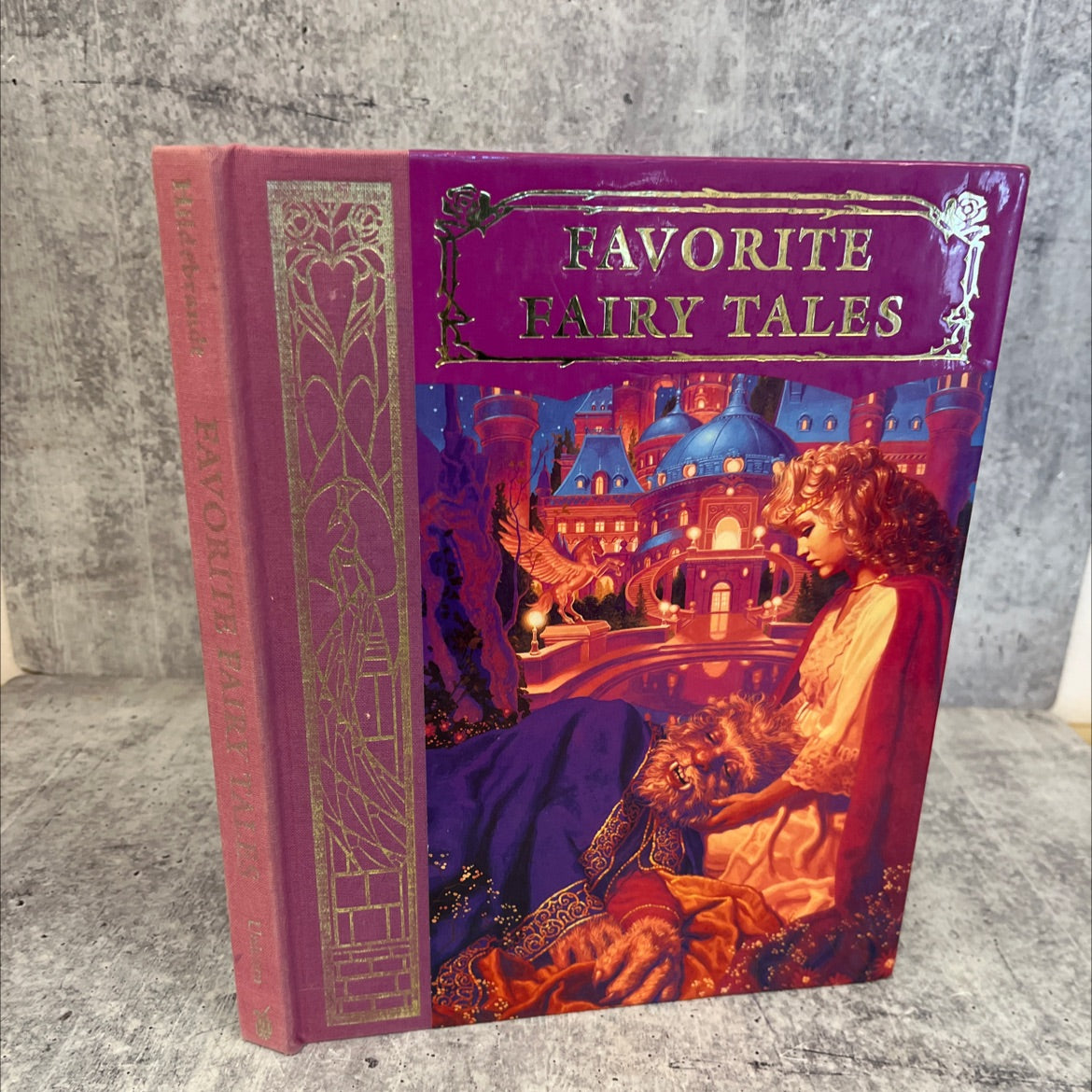 favorite fairy tales book, by Greg Hildebrandt, 1992 Hardcover image 1