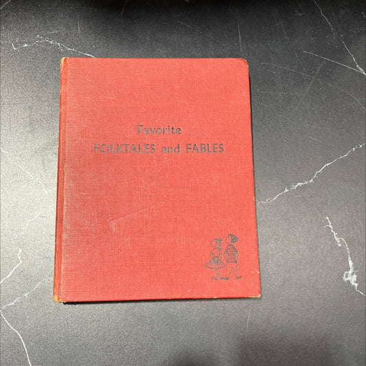 favorite folktales and fables for boys and girls book, by Joanna Strong, 1950 Hardcover, Vintage image 1