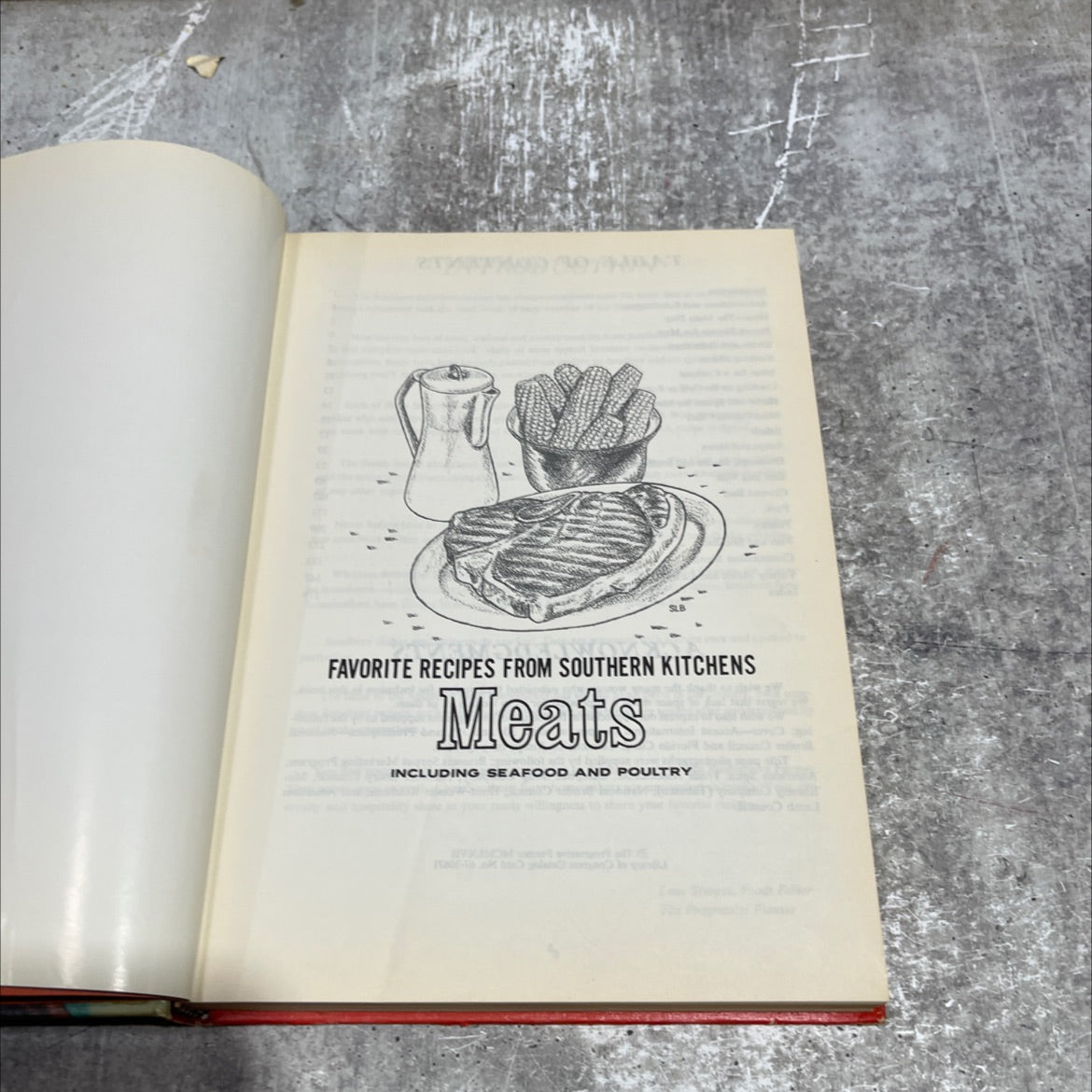 favorite recipes from southern kitchens including seafood and poultry book, by unknown, 1970 Hardcover image 2