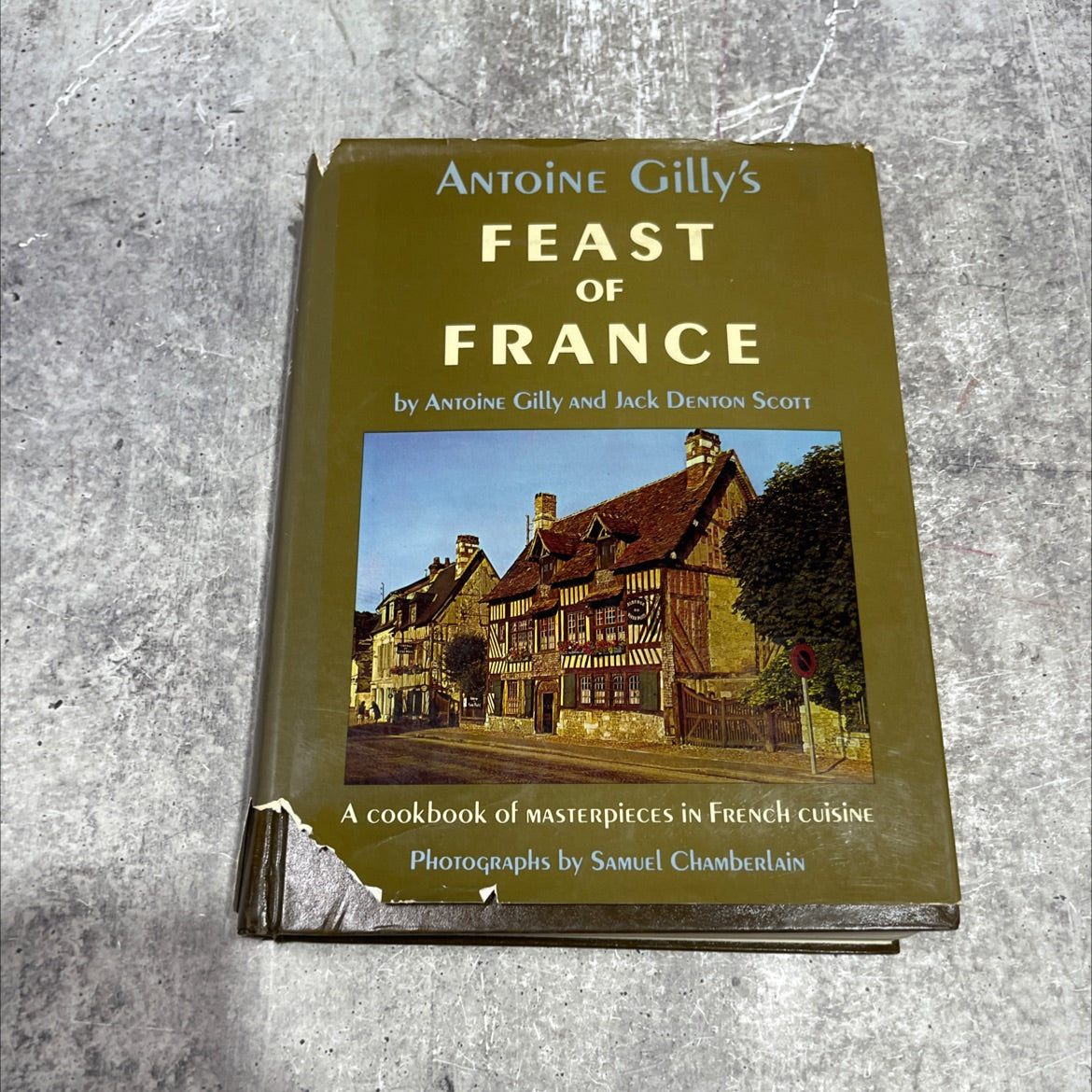 feast of france book, by antoine gilly and jack denton scott, 1971 Hardcover image 1