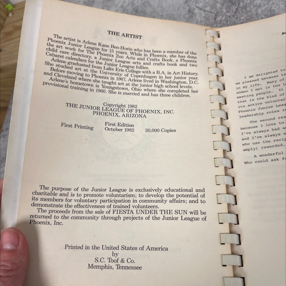 fiesta under the sun book, by Arlene Kane Ben-Horin, 1982 Paperback image 3