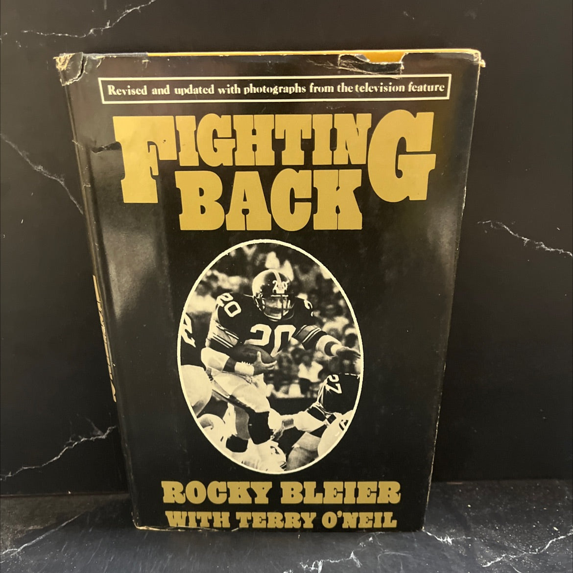 fighting back rocky bleier book, by rocky bleier, terry o'neil, 1980 Hardcover image 1