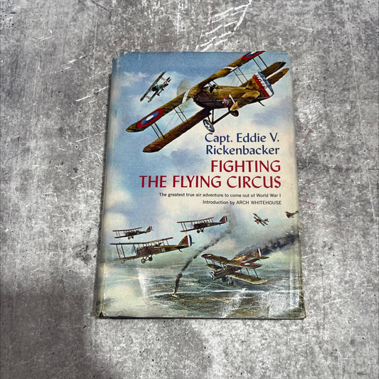 fighting the flying circus book, by captain eddie v. rickenbacker, 1965 Hardcover image 1