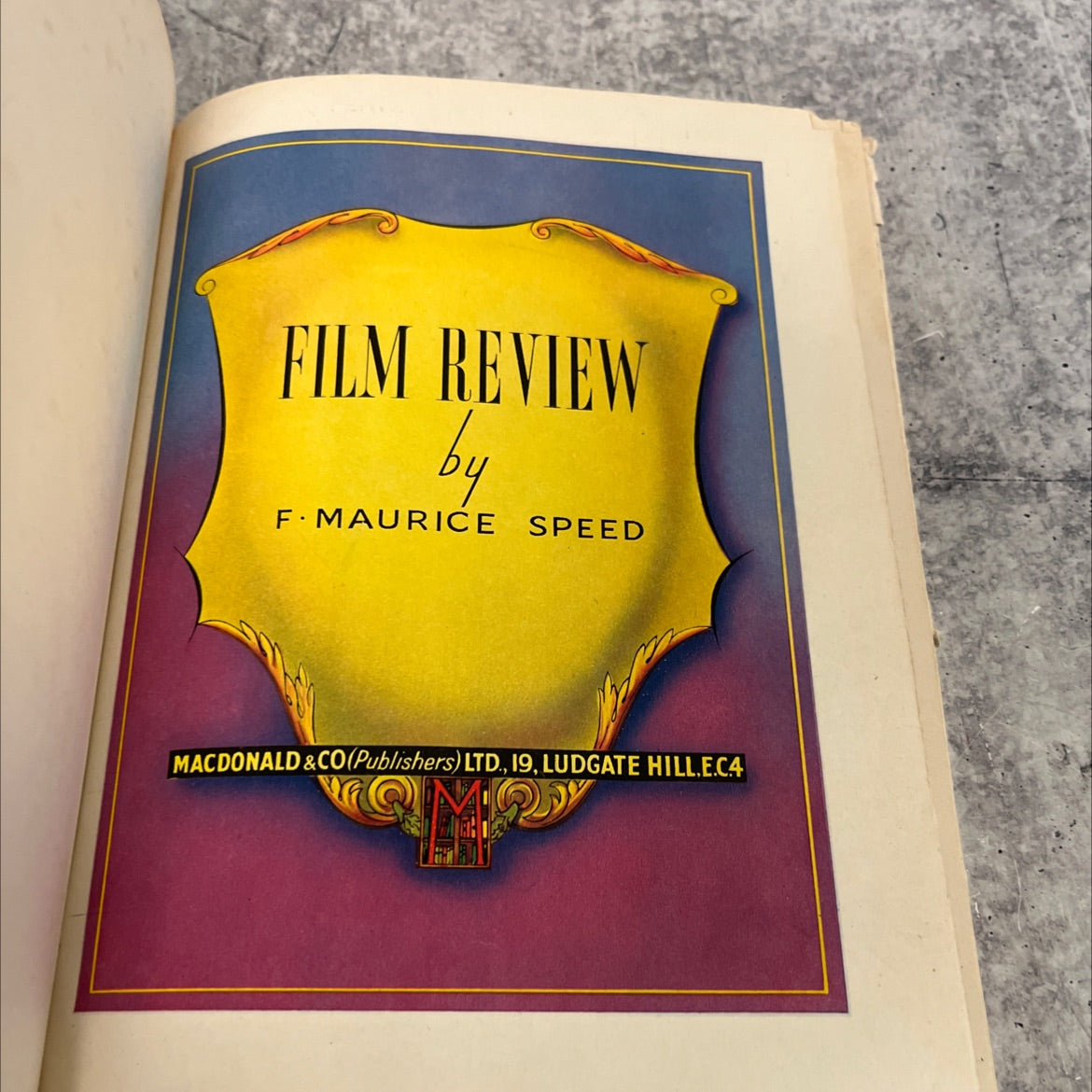 film review book, by f maurice speed, Unknown Hardcover image 2