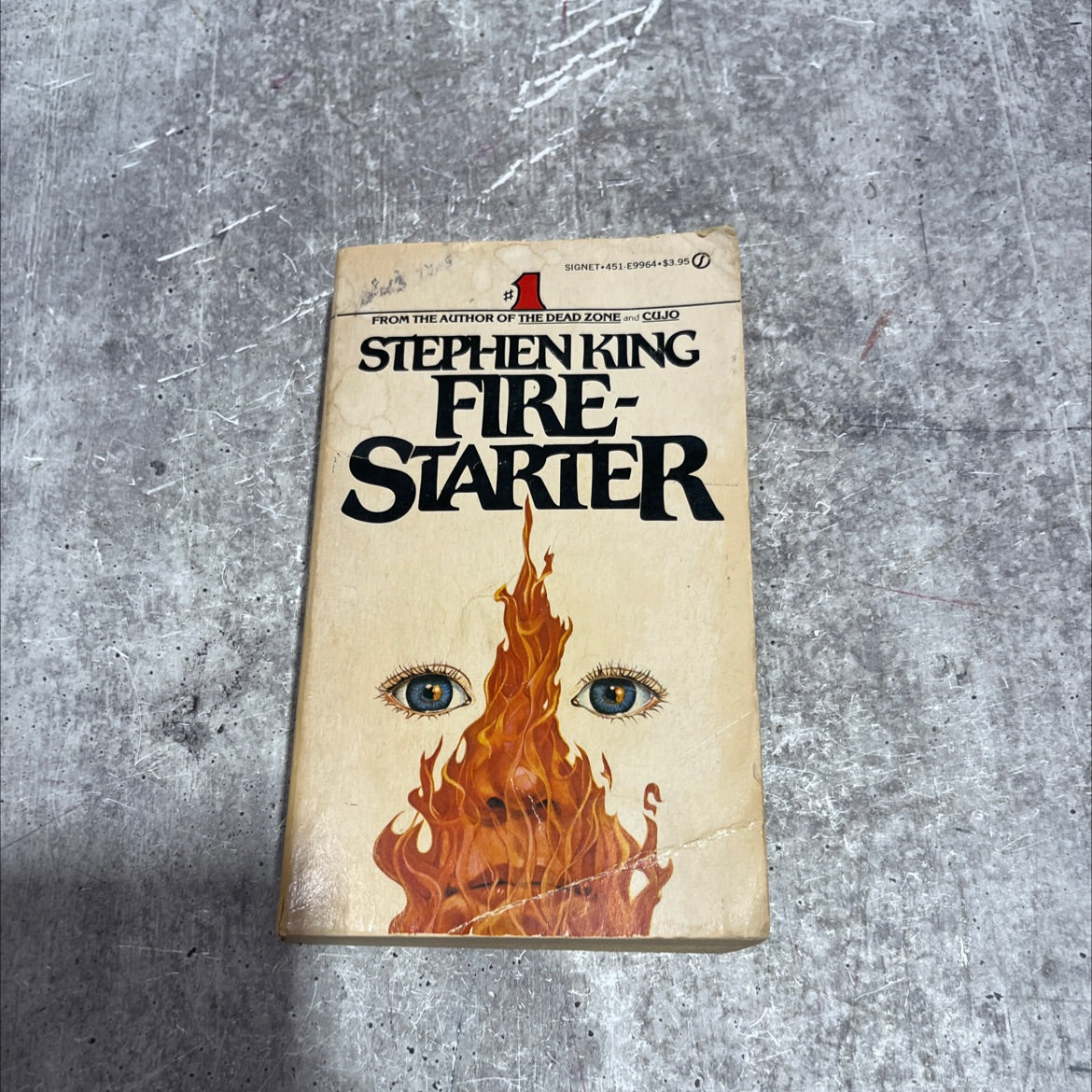 fire-starter book, by stephen king, 1981 Paperback image 1