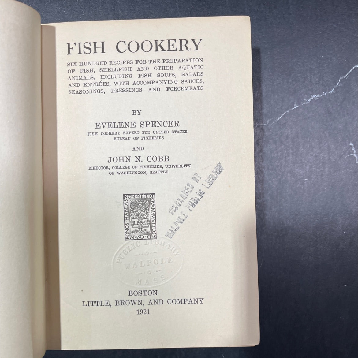 fish cookery six hundred recipes for the preparation of fish shellfish and other aquatic animals including fish soups image 2