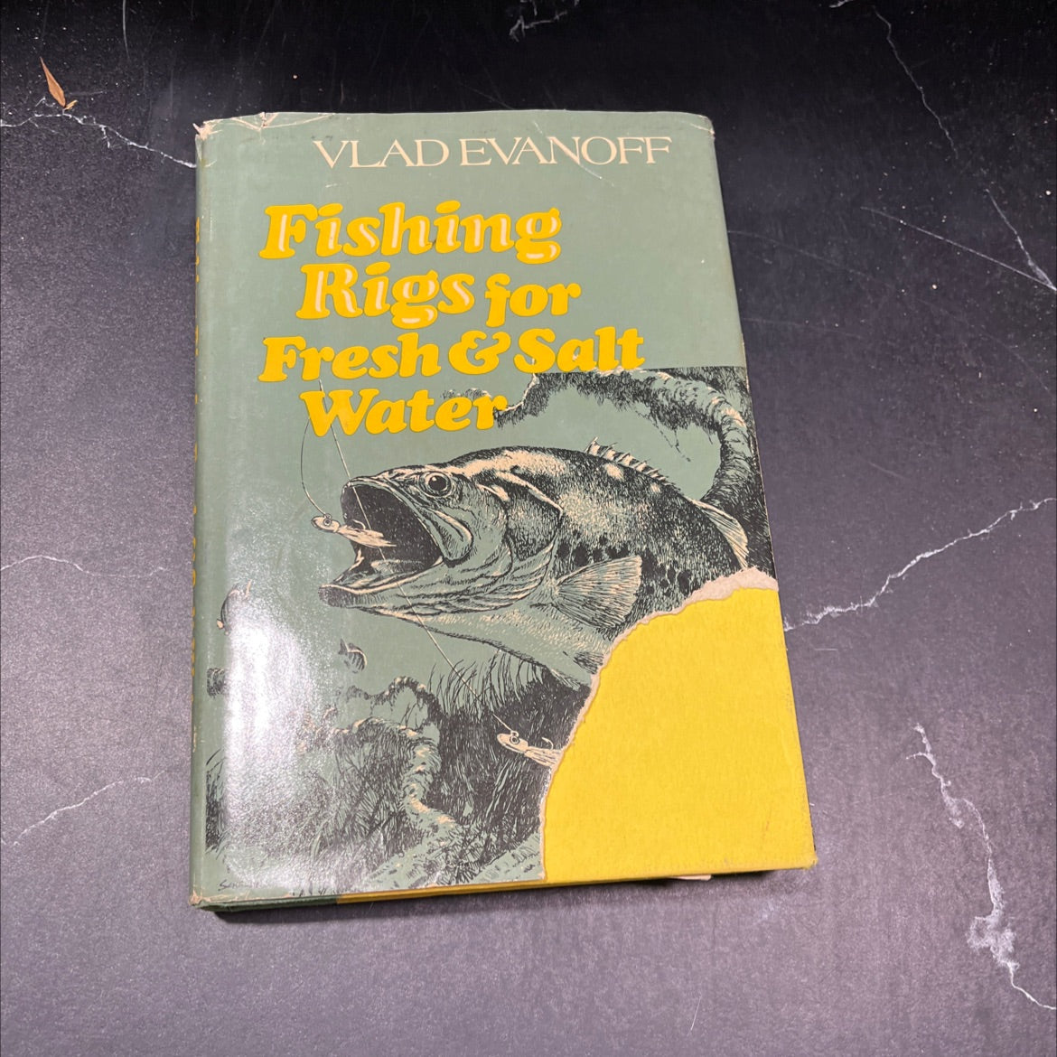fishing rigs for fresh and salt water book, by Vlad Evanoff, 1977 Hardcover image 1