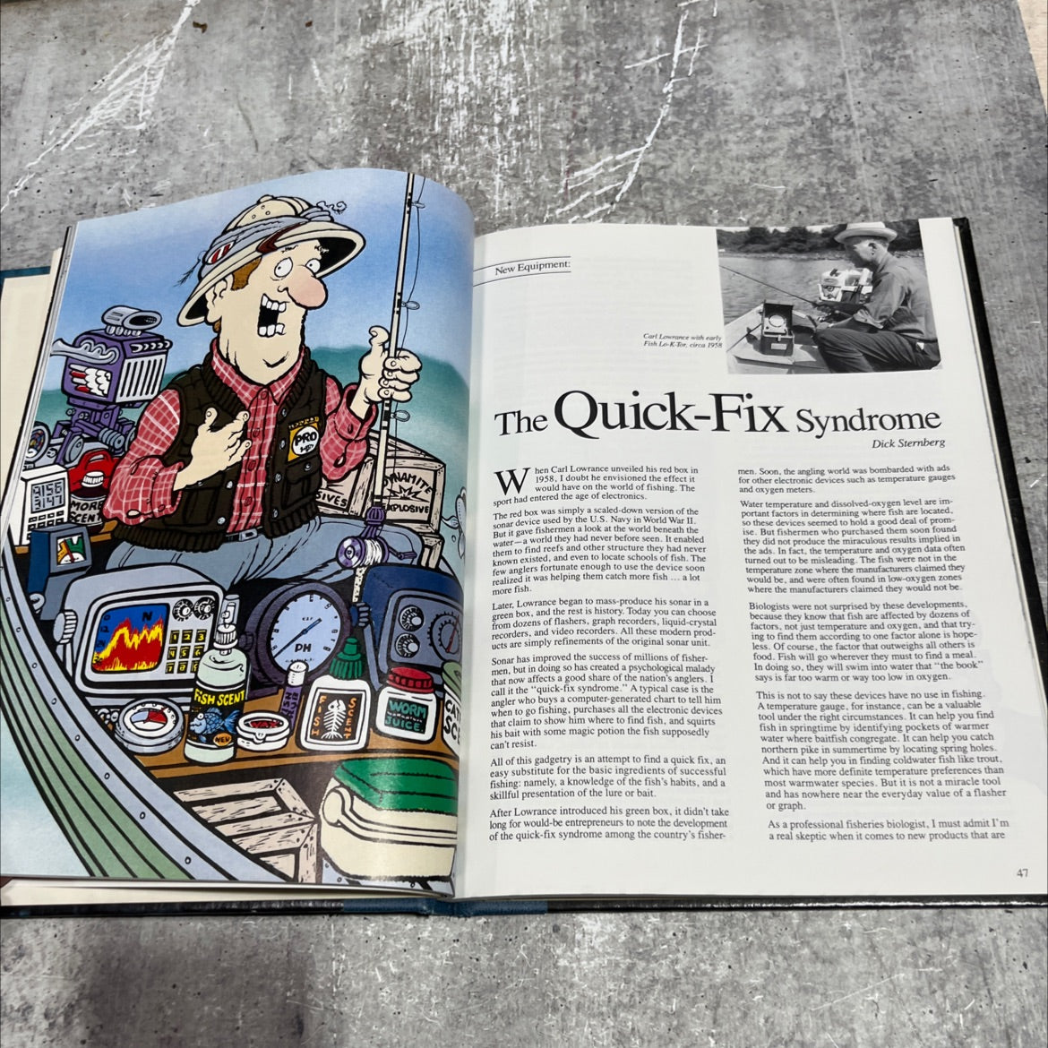 fishing update no. i book, by parker bauer, 1987 Hardcover image 4