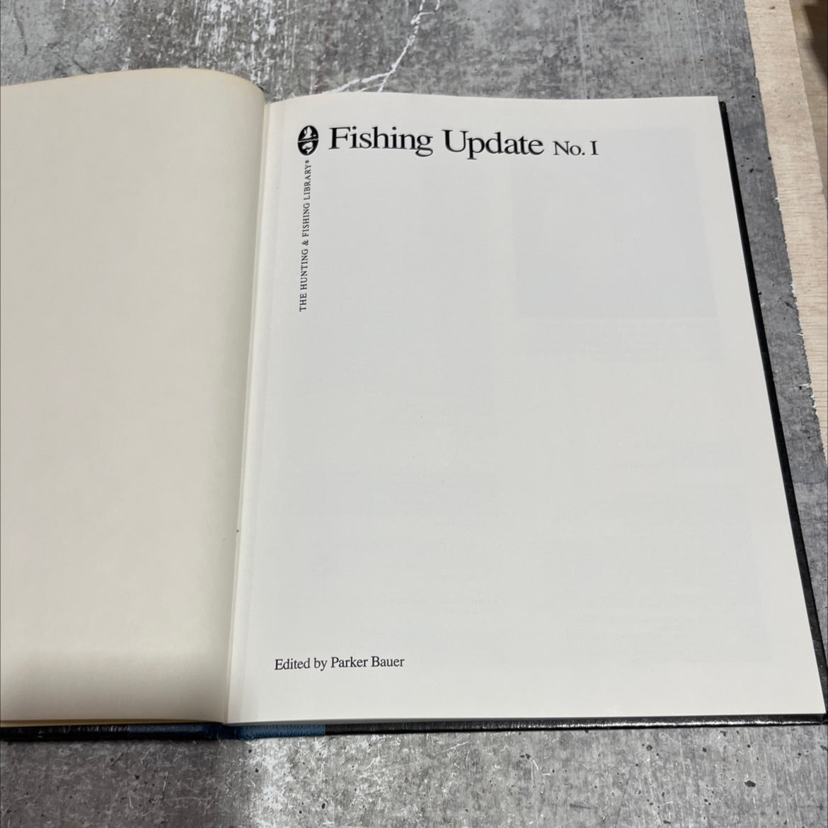 fishing update no. i book, by parker bauer, 1987 Hardcover image 2