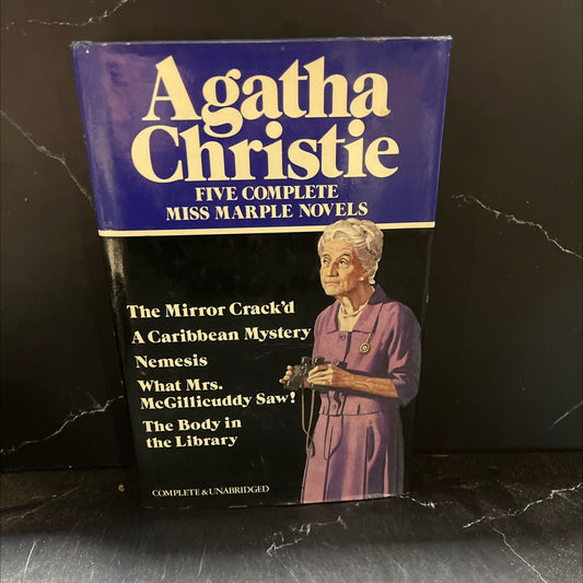 five complete miss marple novels book, by agatha christie, 1980 Hardcover image 1