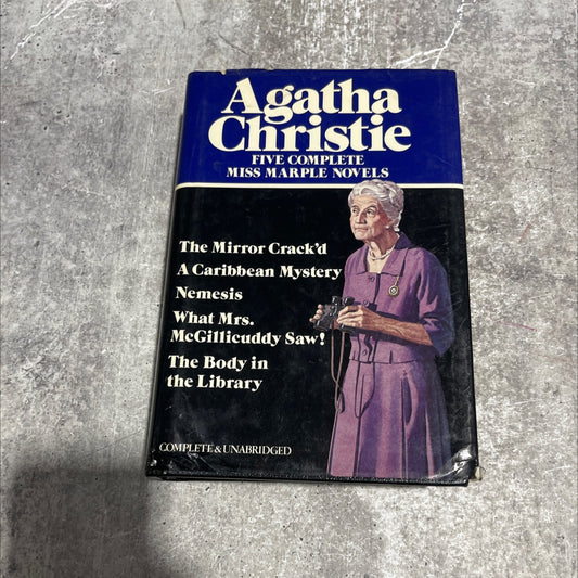 five complete miss marple novels book, by agatha christie, 1980 Hardcover image 1