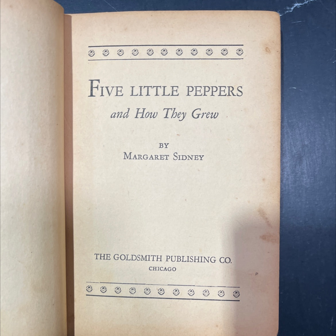 five little peppers and how they grew book, by margaret sidney, 1970 Hardcover image 2
