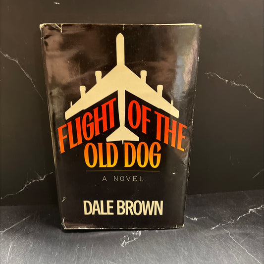 flight of the old dog book, by dale brown, 1987 Hardcover image 1