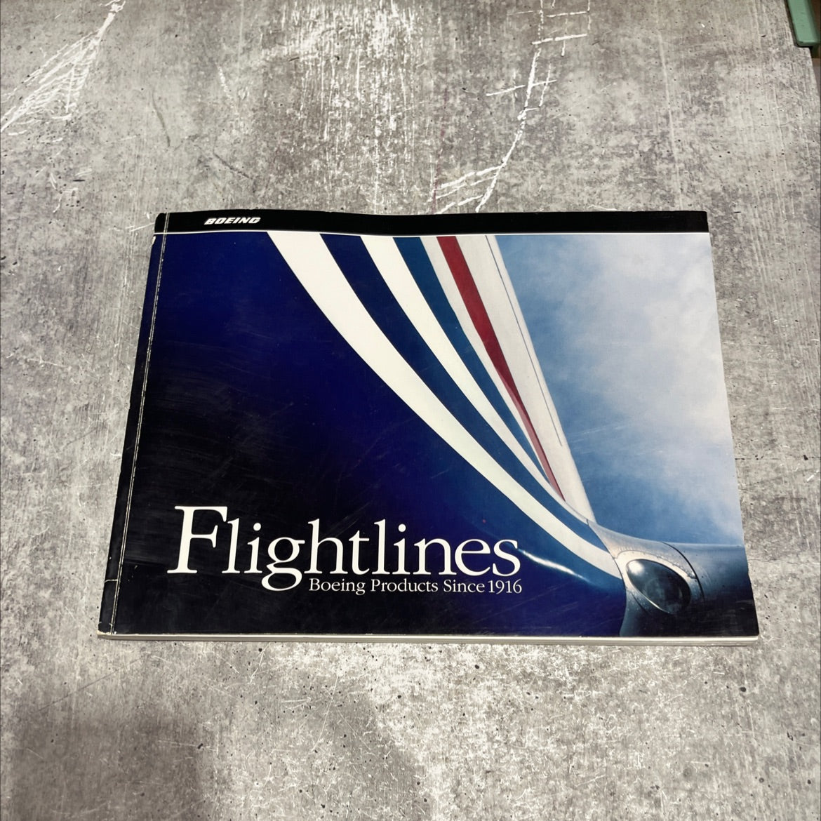 flightlines boeing products since 1916 book, by unknown, 1970 Paperback image 1