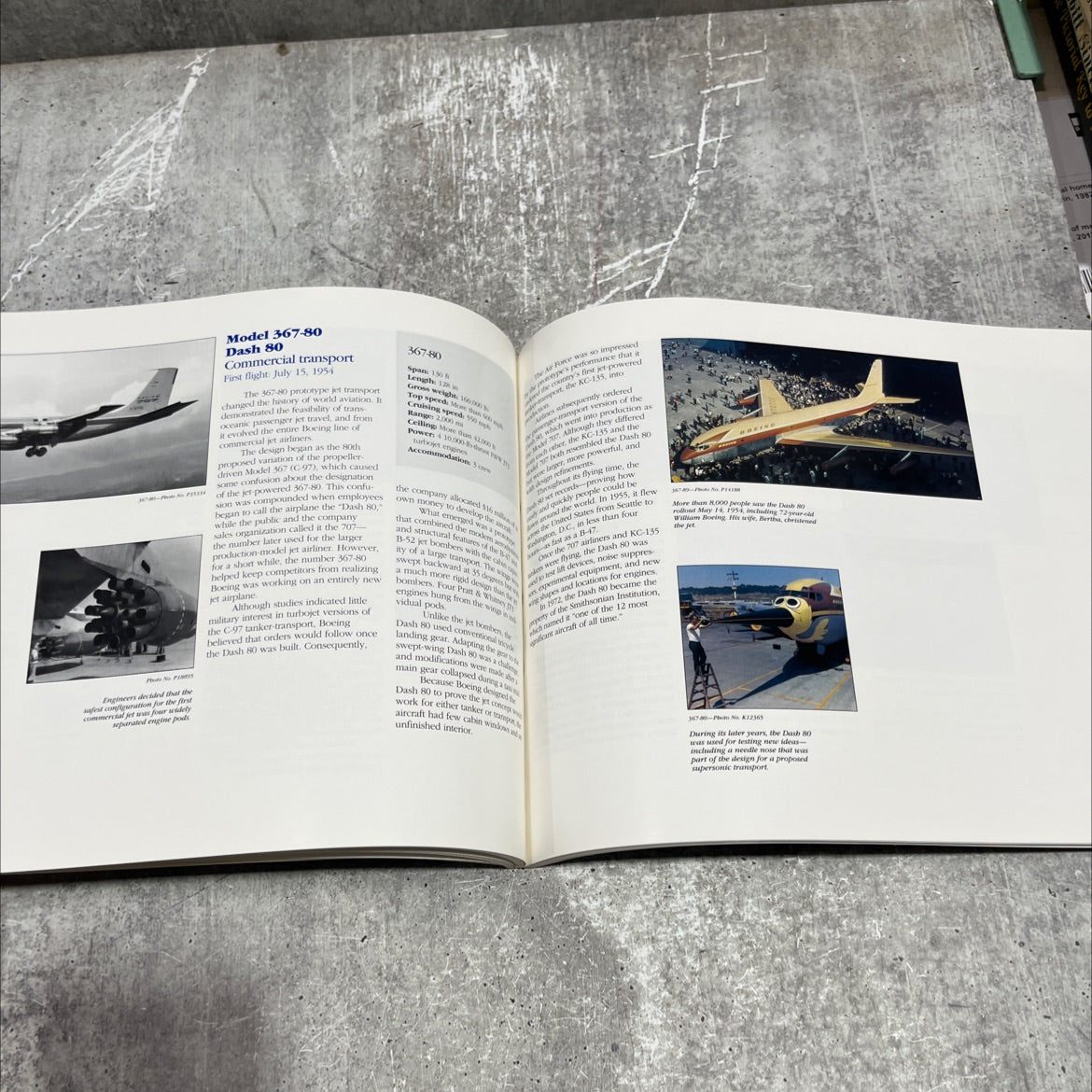 flightlines boeing products since 1916 book, by unknown, 1970 Paperback image 4