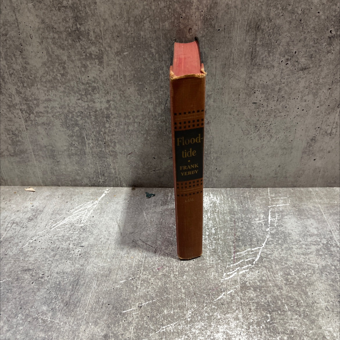 floodtide book, by frank yerby, 1950 Hardcover image 4