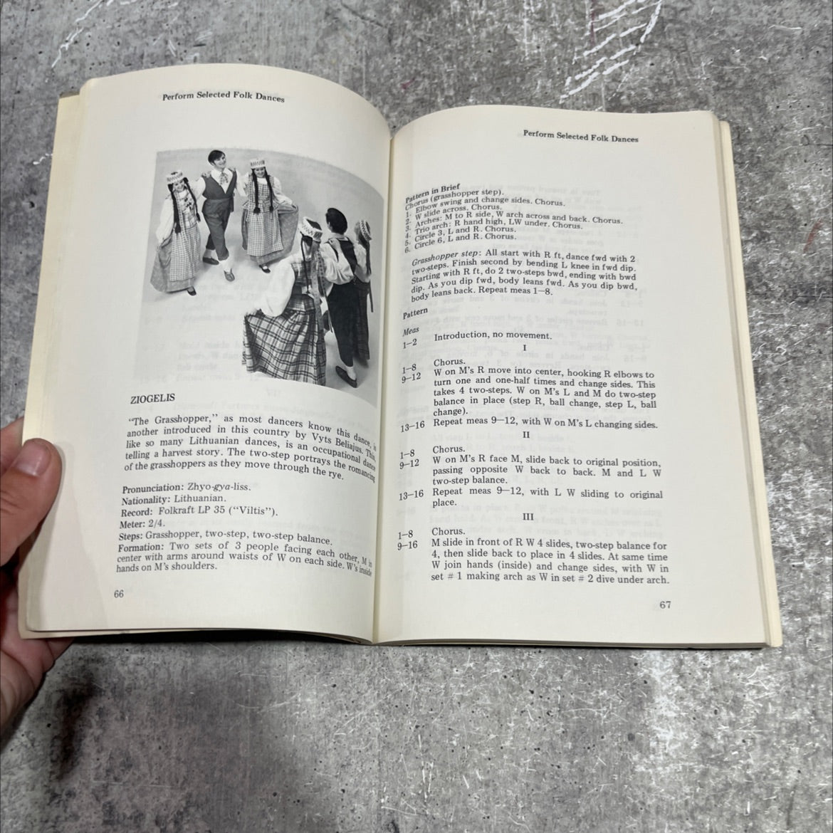 folk dancing book, by Mary Bee Jensen, Clayne R. Jensen, 1973 Paperback image 4