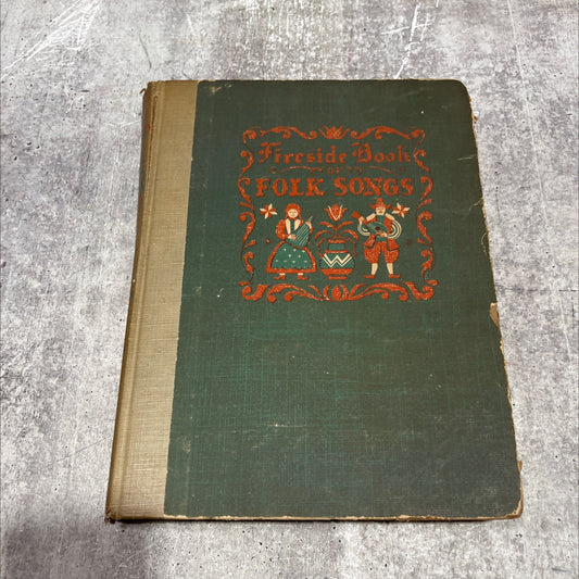 folk songs book, by margaret bradford boni, 1947 Hardcover image 1
