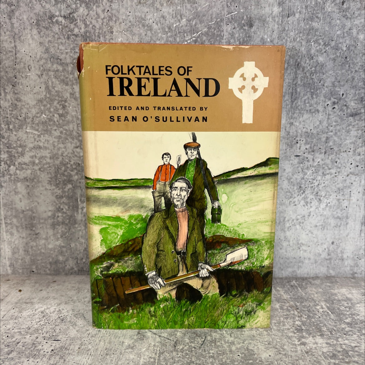 folktales of ireland book, by sean o'sullivan, 1966 Hardcover image 1
