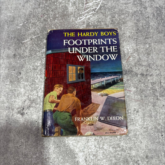 footprints under the window book, by franklin w. dixon, 1933 Hardcover image 1