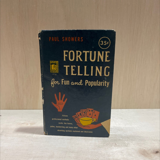 fortune telling for fun and popularity book, by paul showers, 1948 Hardcover image 1