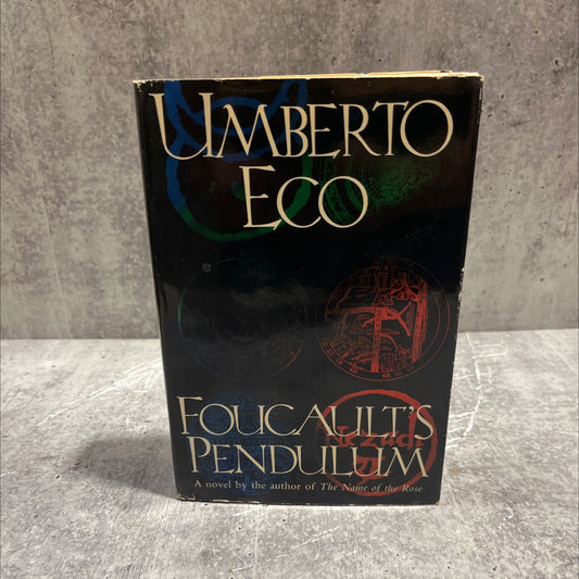 foucault's pendulum book, by umberto eco, 1989 Hardcover image 1