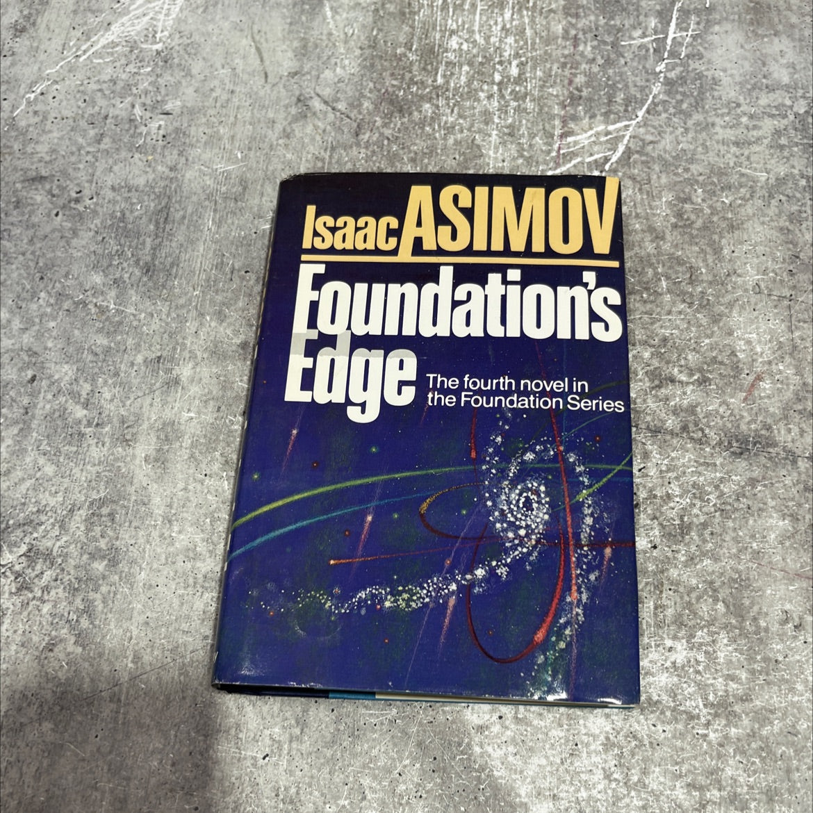 foundation's edge book, by isaac asimov, 1982 Hardcover image 1