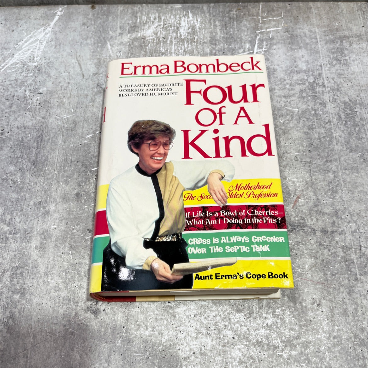 four of a kind book, by erma bombeck, 1985 Hardcover image 1