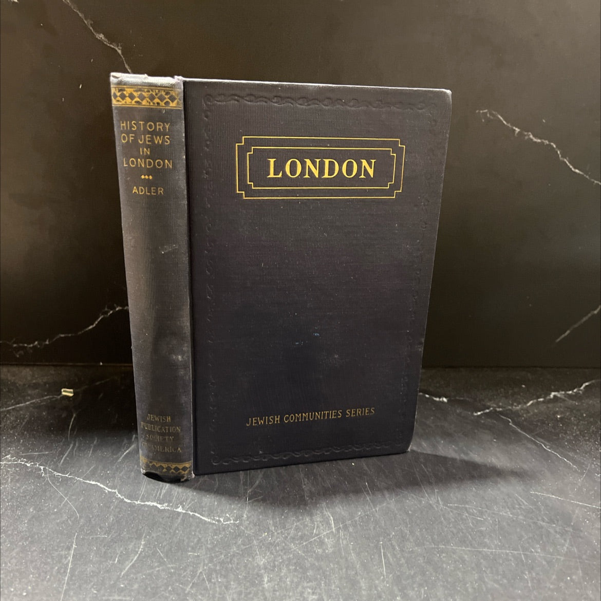 foushkaplan jewish communities series london book, by elkan nathan adler, 1930 Hardcover image 1