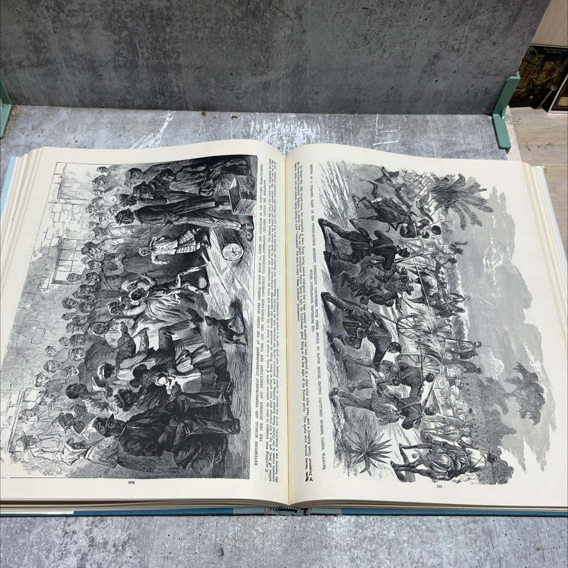 frank leslie's illustrated history of the civil war book, by louis shepheard moat, 1977 Hardcover image 4