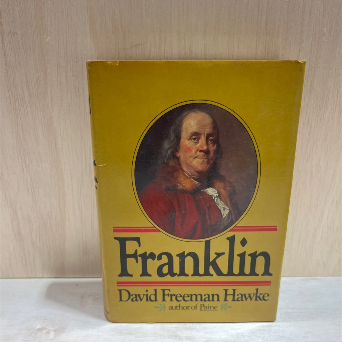 franklin book, by david freeman hawke, 1976 Hardcover image 1