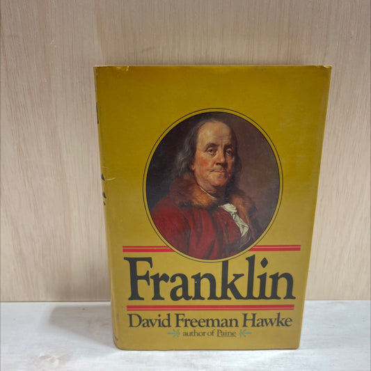 franklin book, by david freeman hawke, 1976 Hardcover image 1