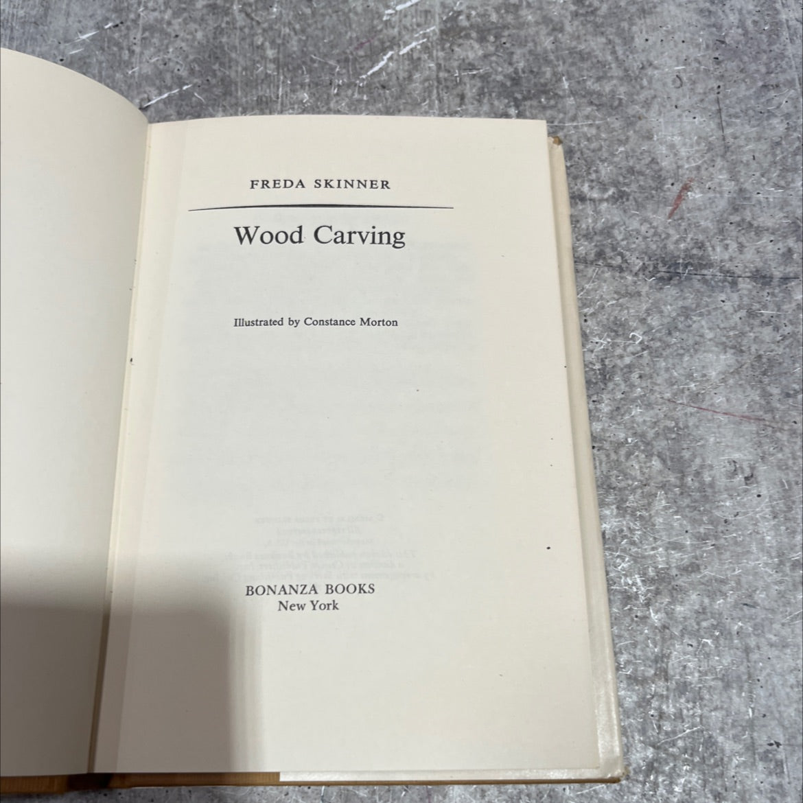 freda skinner wood carving illustrated book, by Constance Morton, 1961 Hardcover image 2