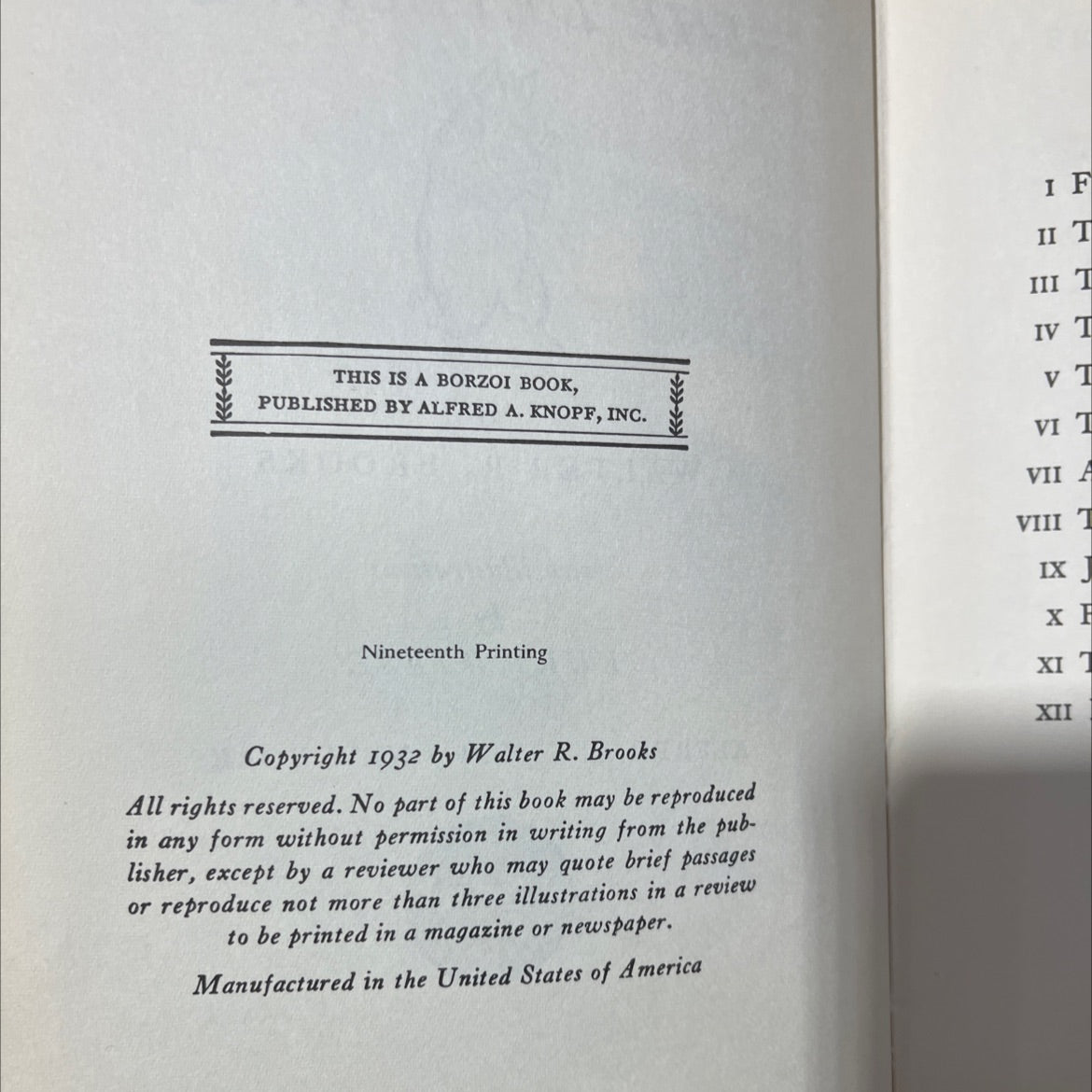 freddy the detective book, by walter r. brooks, 1932 Hardcover image 3