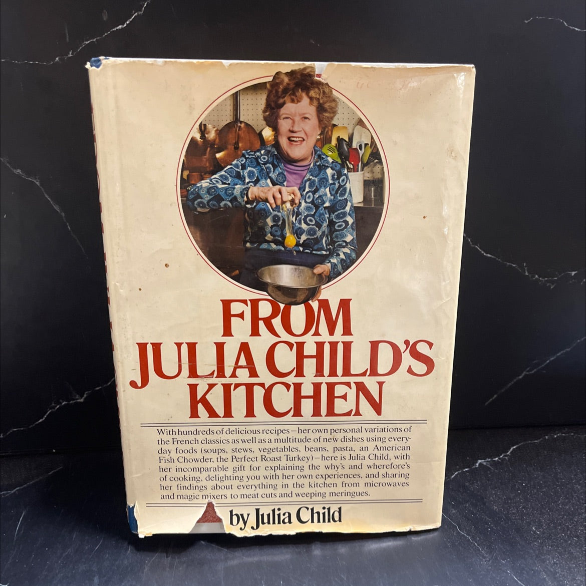 from julia child's kitchen book, by julia child, 1975 Hardcover image 1