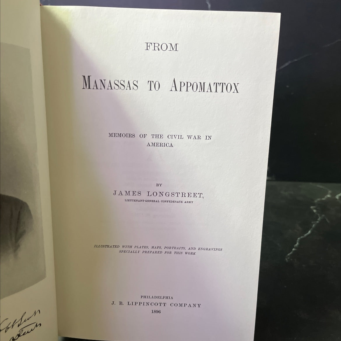 from manassas to appomattox memoirs of the civil war in america book, by james longstreet, 1995 Hardcover image 2