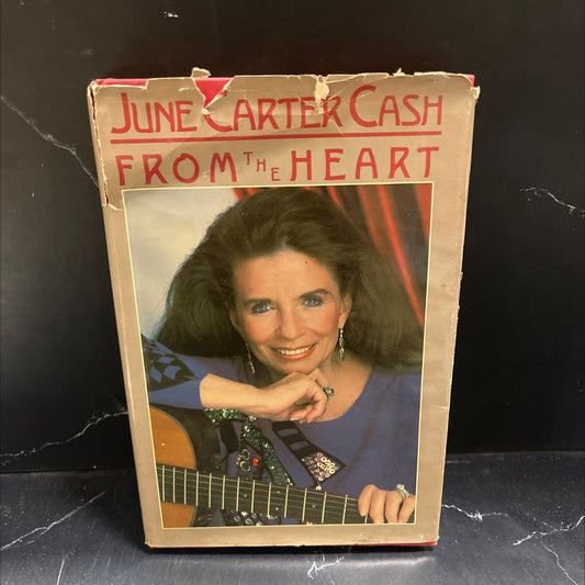 from the heart book, by june carter cash, 1987 Hardcover image 1