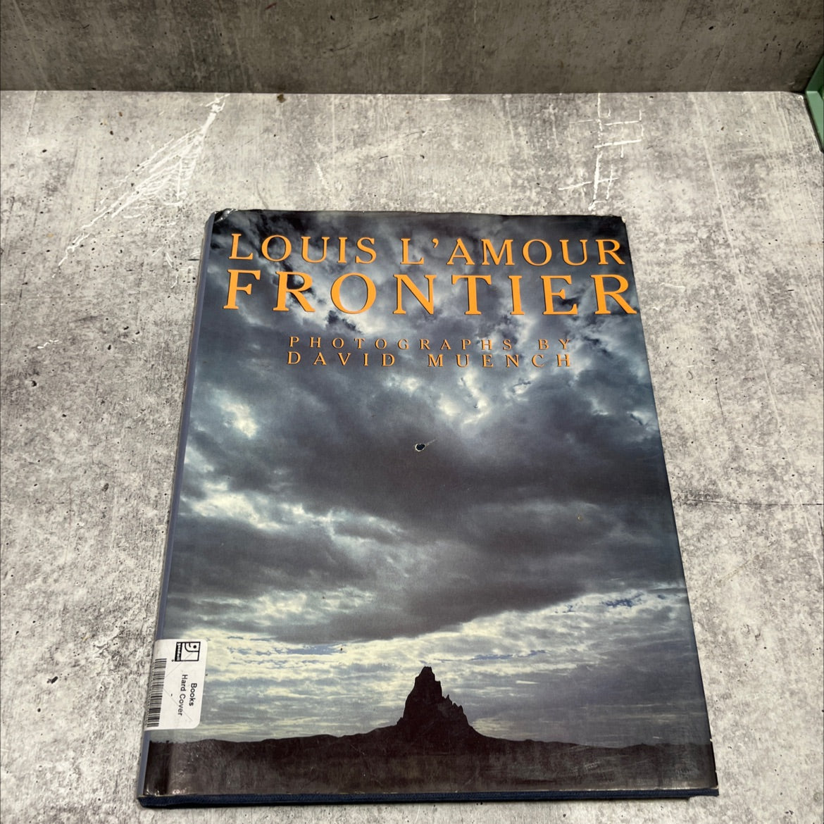 frontier book, by louis l'amour, 1984 Hardcover image 1