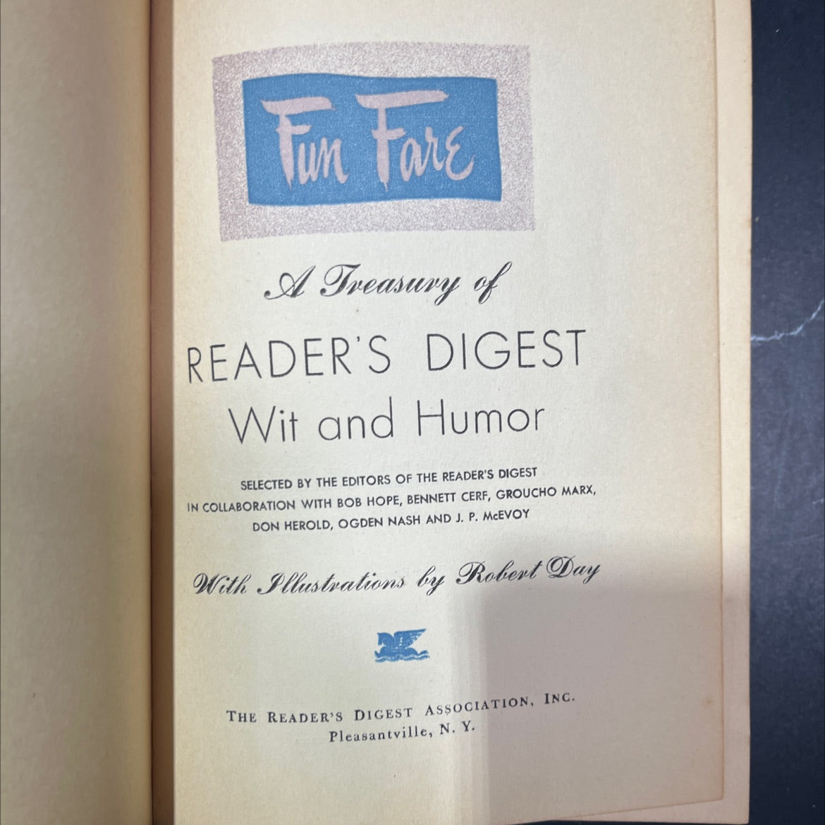 fun fare a treasury of reader's digest wit and humor book, by editors of the reader's digest in collaboration with bob image 2