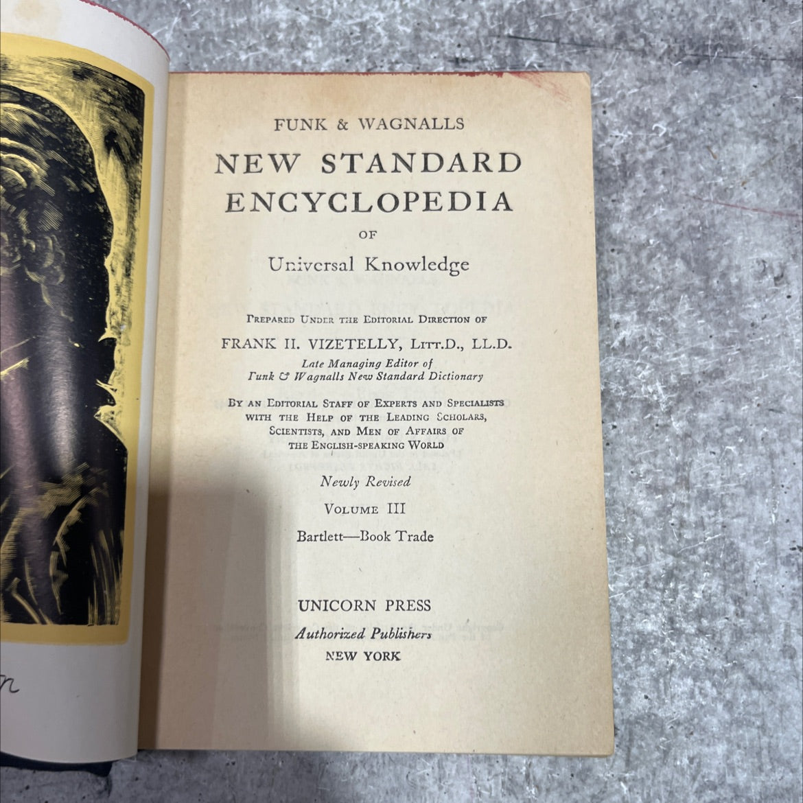 funk & wagnalls new standard encyclopedia of universal knowledge book, by unknown, 1946 Hardcover image 2