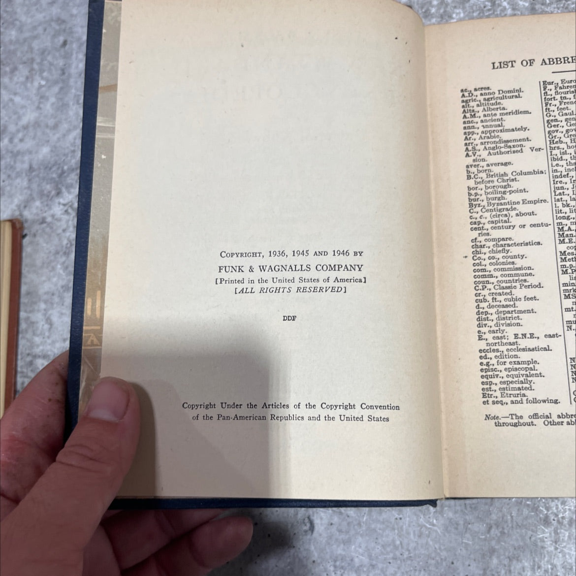 funk & wagnalls new standard encyclopedia vol. viii book, by frank h. vizetelly, 1946 Hardcover image 3