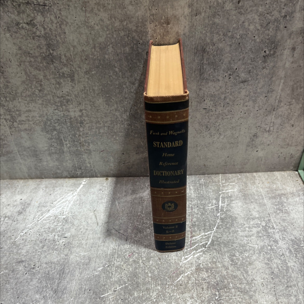 funk and wagnalls standard home reference dictionary book, by funk & wagnalls company, 1954 Hardcover image 4