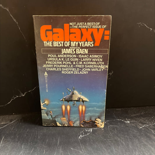 galaxy the best of my years book, by James Baen, 1980 Paperback image 1