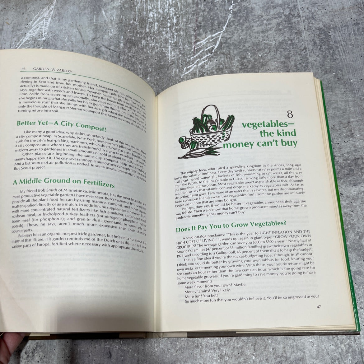 garden wizardry book, by Richard C. Davids, 1976 Hardcover image 4