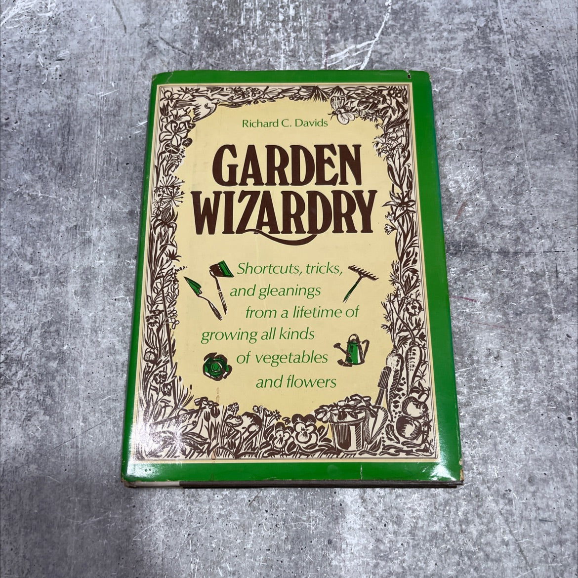 garden wizardry book, by Richard C. Davids, 1976 Hardcover image 1