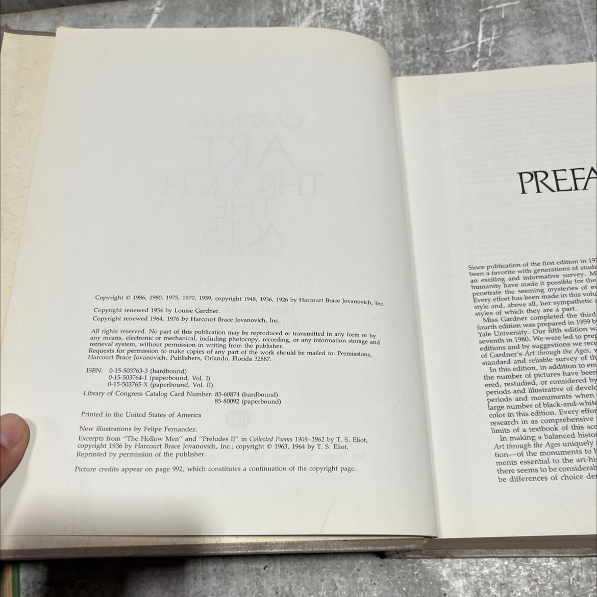 gardner's art through the ages eighth edition book, by horst de la croix, richard g. tansey, 1986 Hardcover image 3