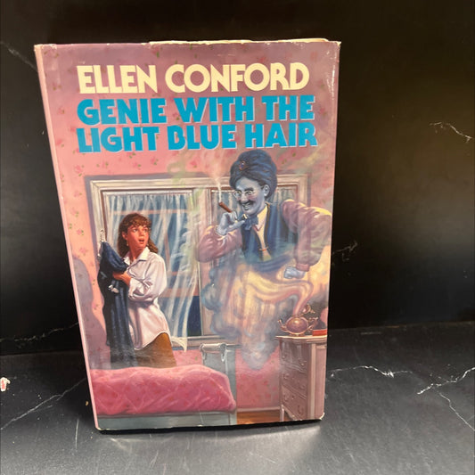 genie with the light blue hair book, by Ellen Conford, 1989 Hardcover image 1