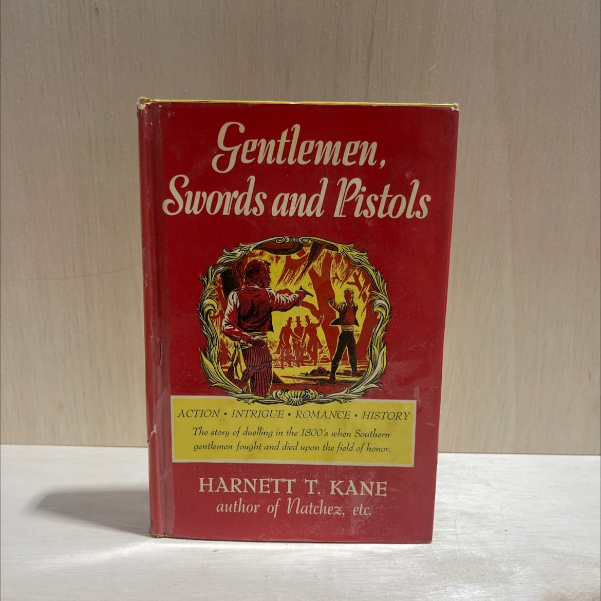 gentlemen, swords and pistols book, by Harnett T. Kane, 1951 Hardcover image 1